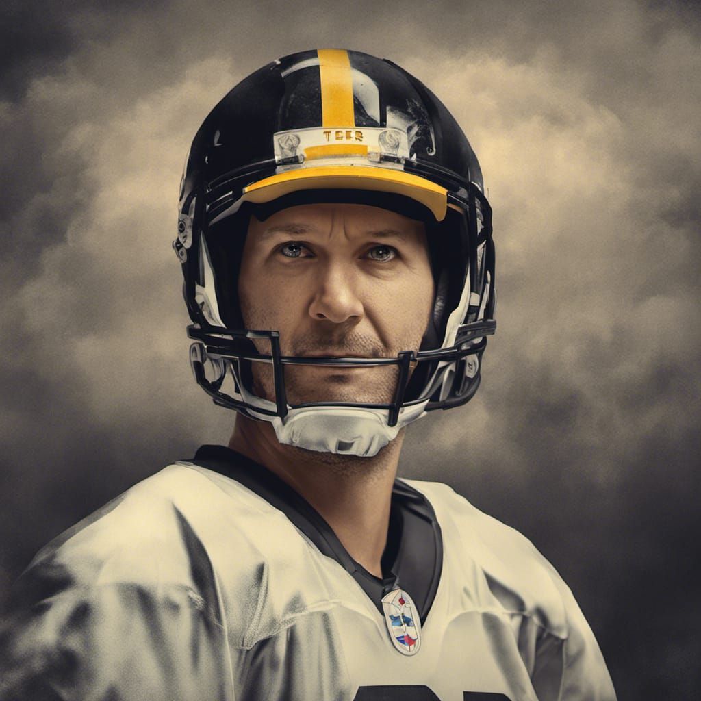 Tony Romo as Teacher, Rembrandt-Style Digital Art