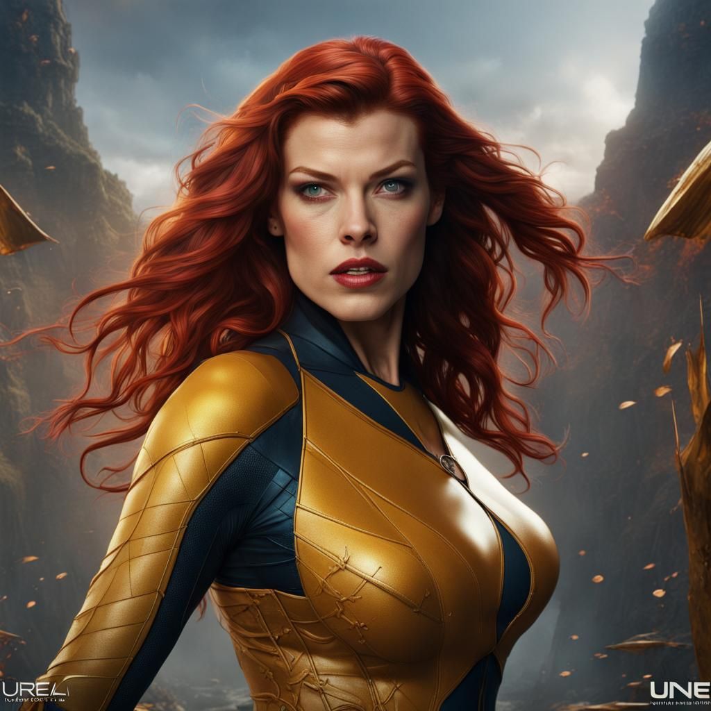 Milla Jovovich as Jean Grey.
