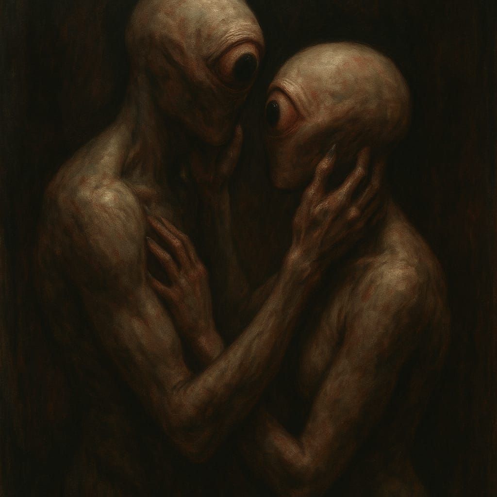 Passionate One-Eyed Beasts in Soft Horror Light