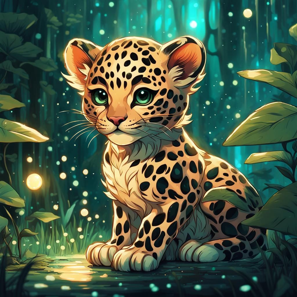 Cute Leopard