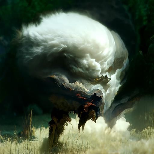 Sinister Giant Stormscape