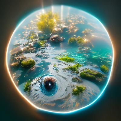 Realistic AI Generated Planet Earth