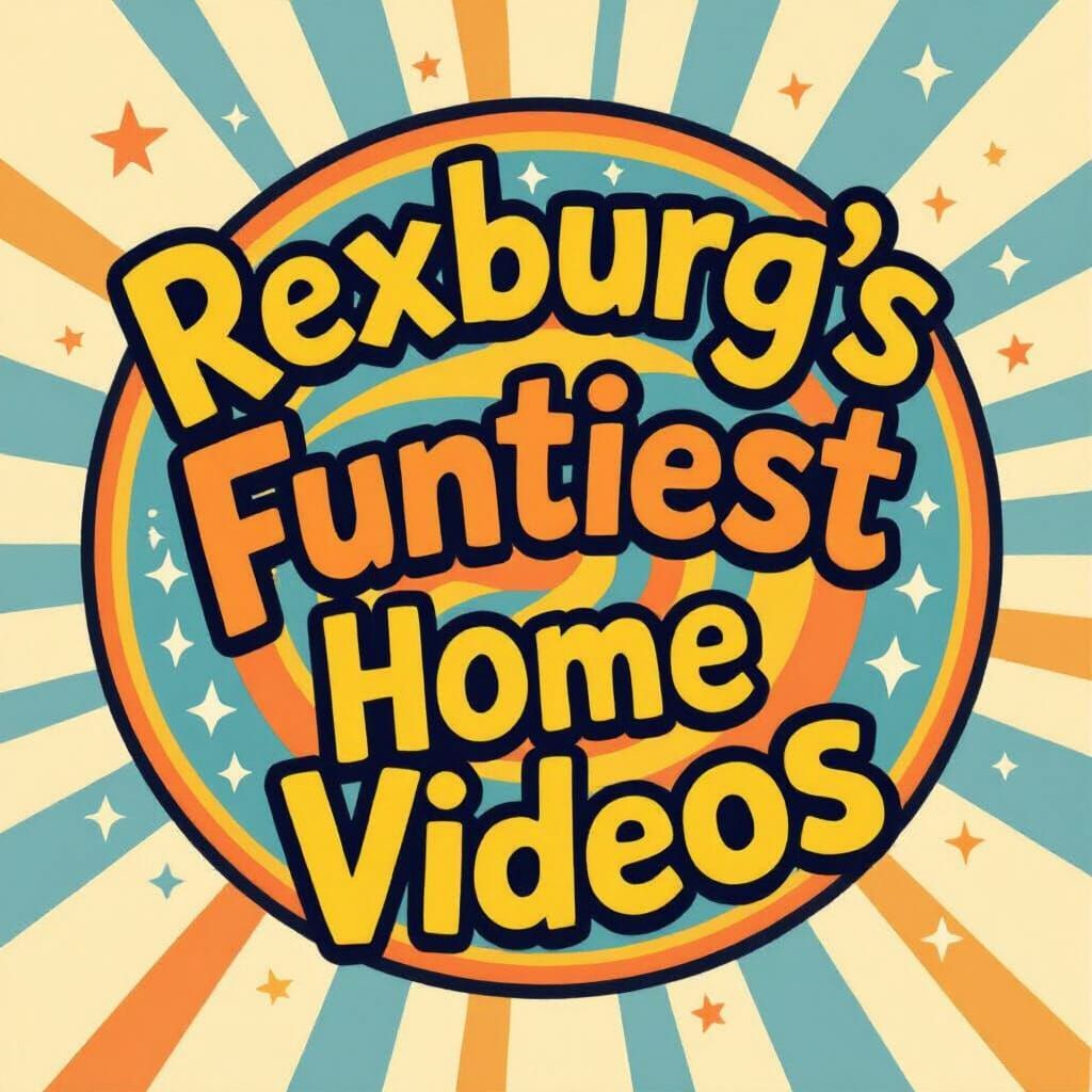Playful Logo for Rexburg's Funniest Home Videos