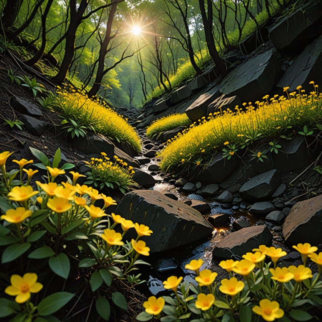 Hope Blooms in the Darkest Depths