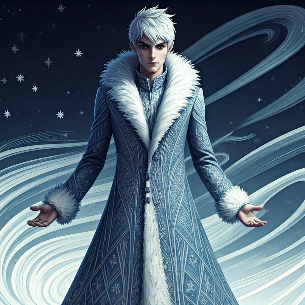 Winter's Elegance: Art Deco Jack Frost