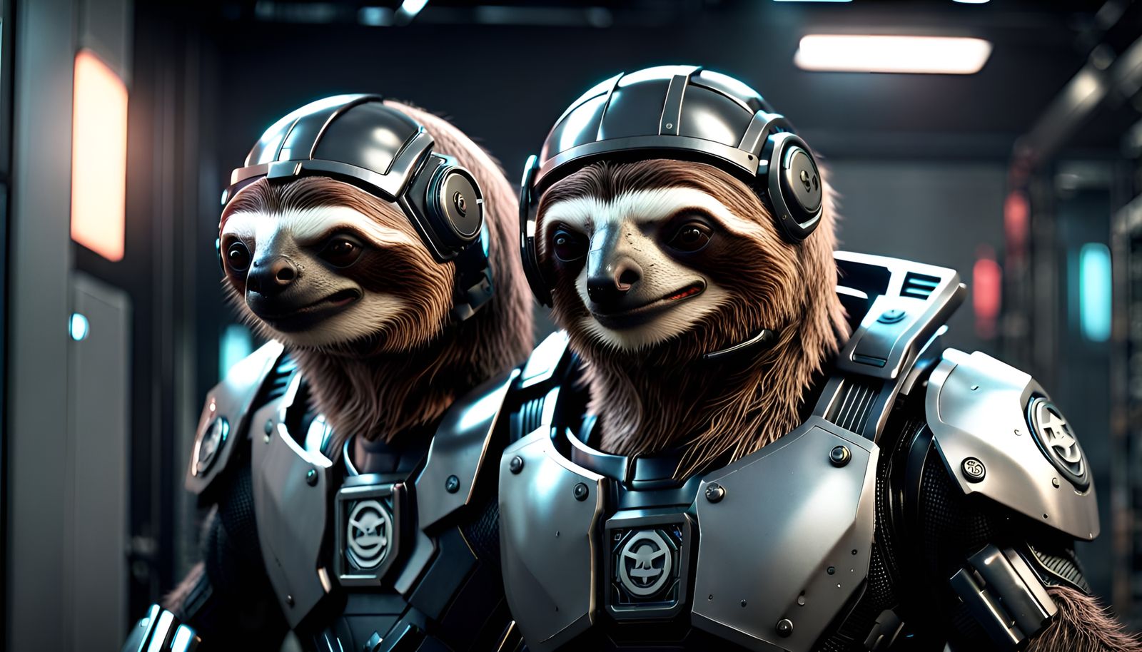 Robocop Sloths (Continued)
