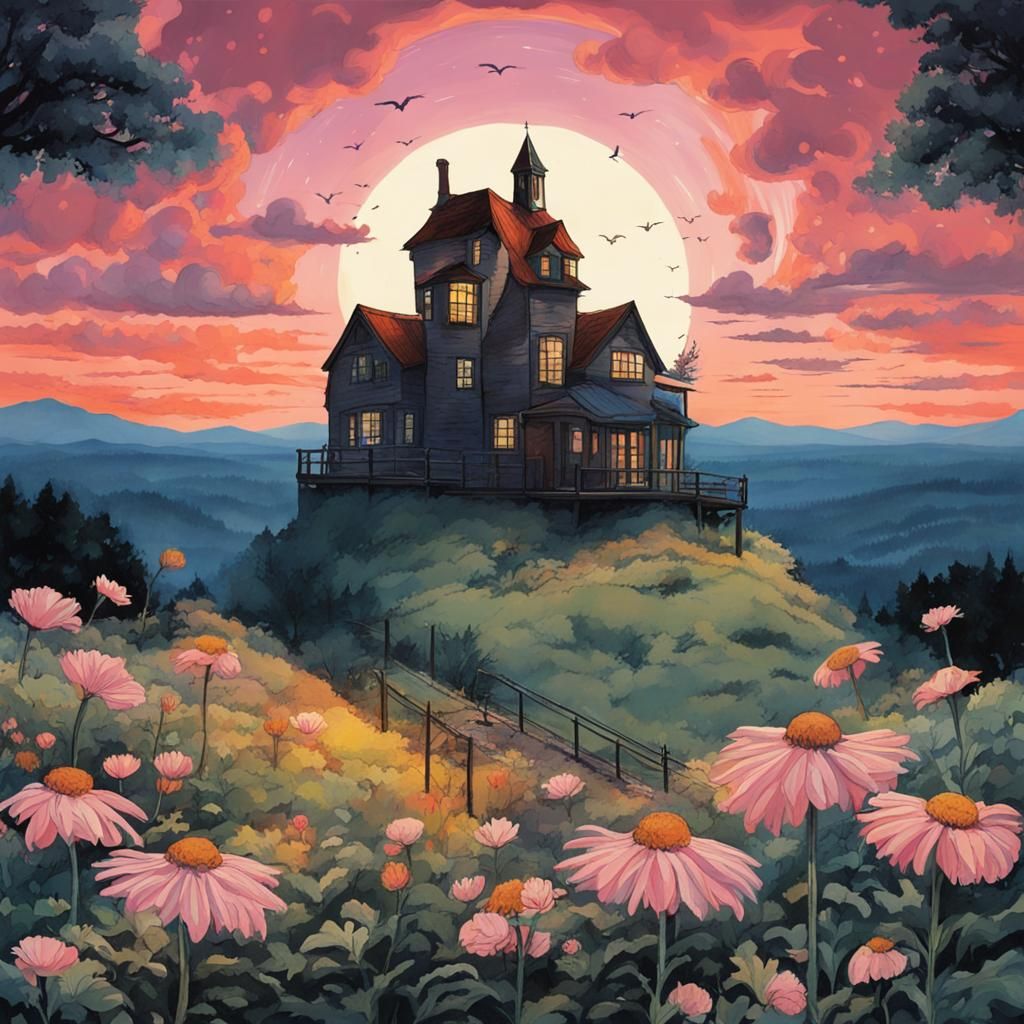 Fantasy Hijabi Heroine in a Magical Manner