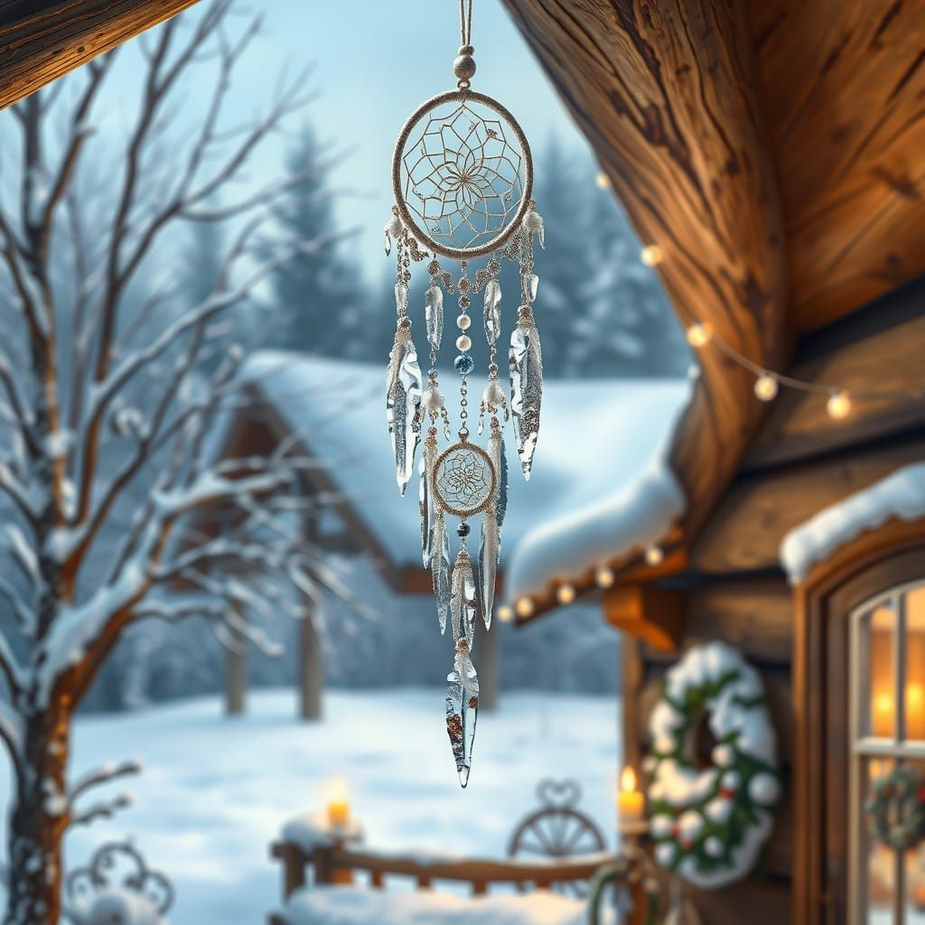 Whimsical Winter Wonderland in Soft Focus