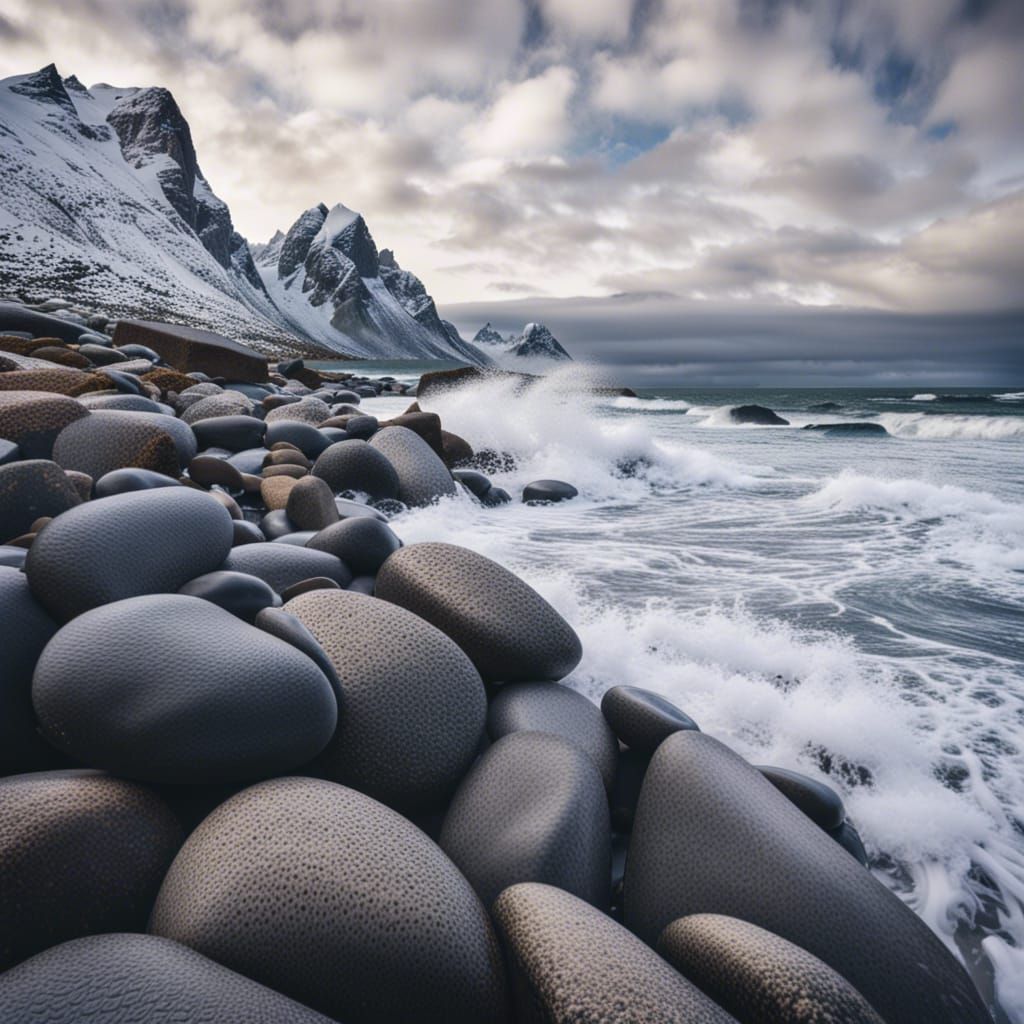 Surfing the North Atlantic Waves, Lofoten
