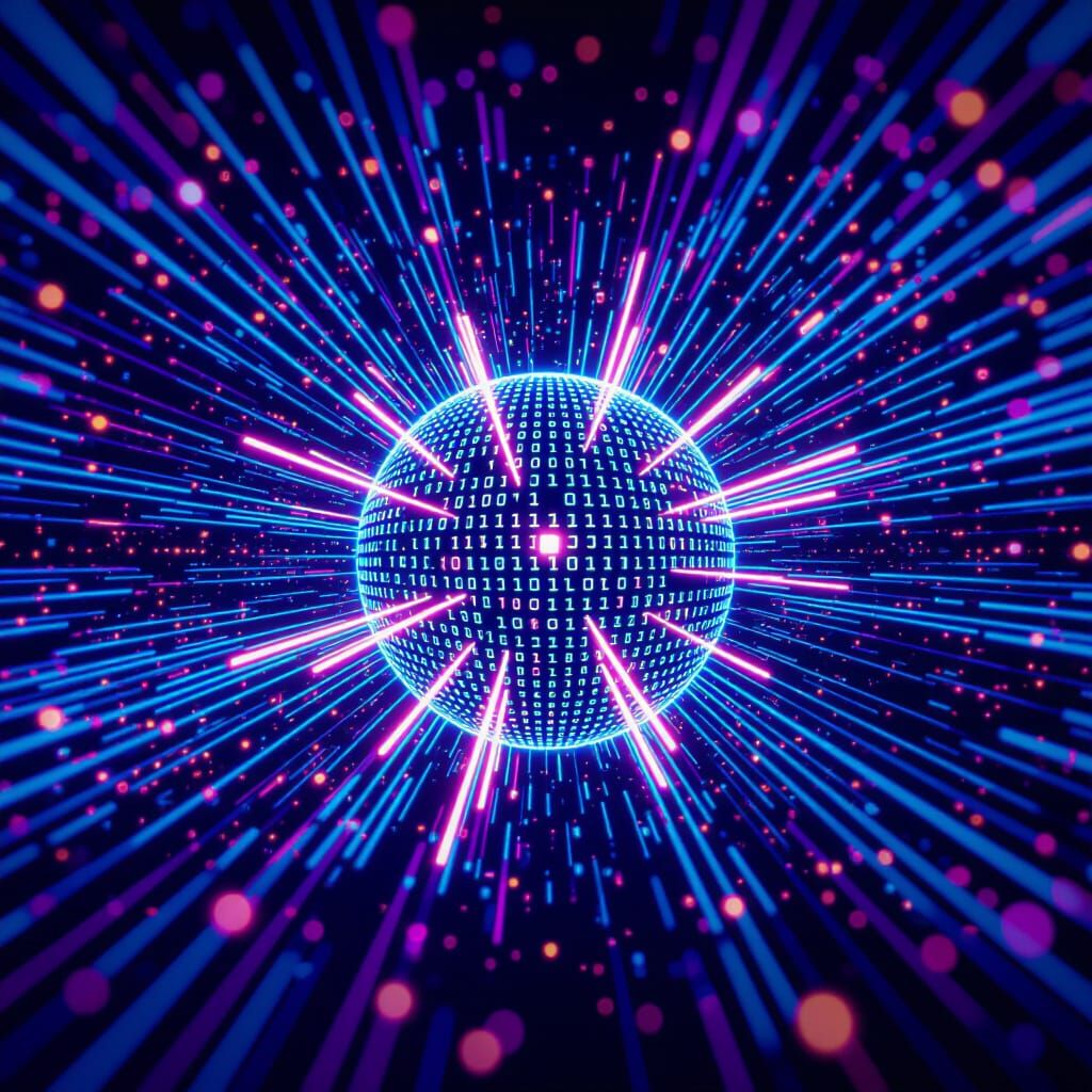 Ultra HD Simulation of Hexadecimal Nuclei in Neon Abstract S...
