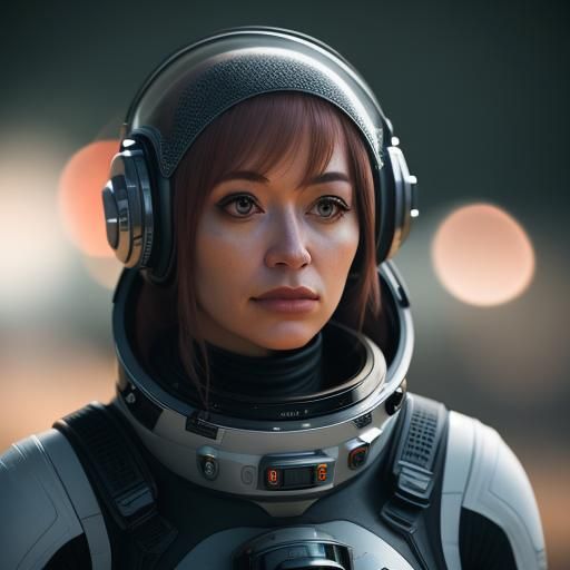 Girl Lost in Space: Professional Photography