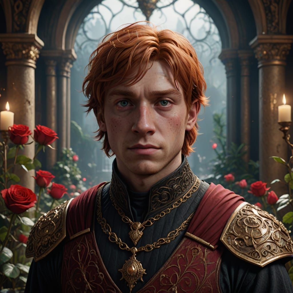 Ron Weasley in Elegant Valentine's Day Attire