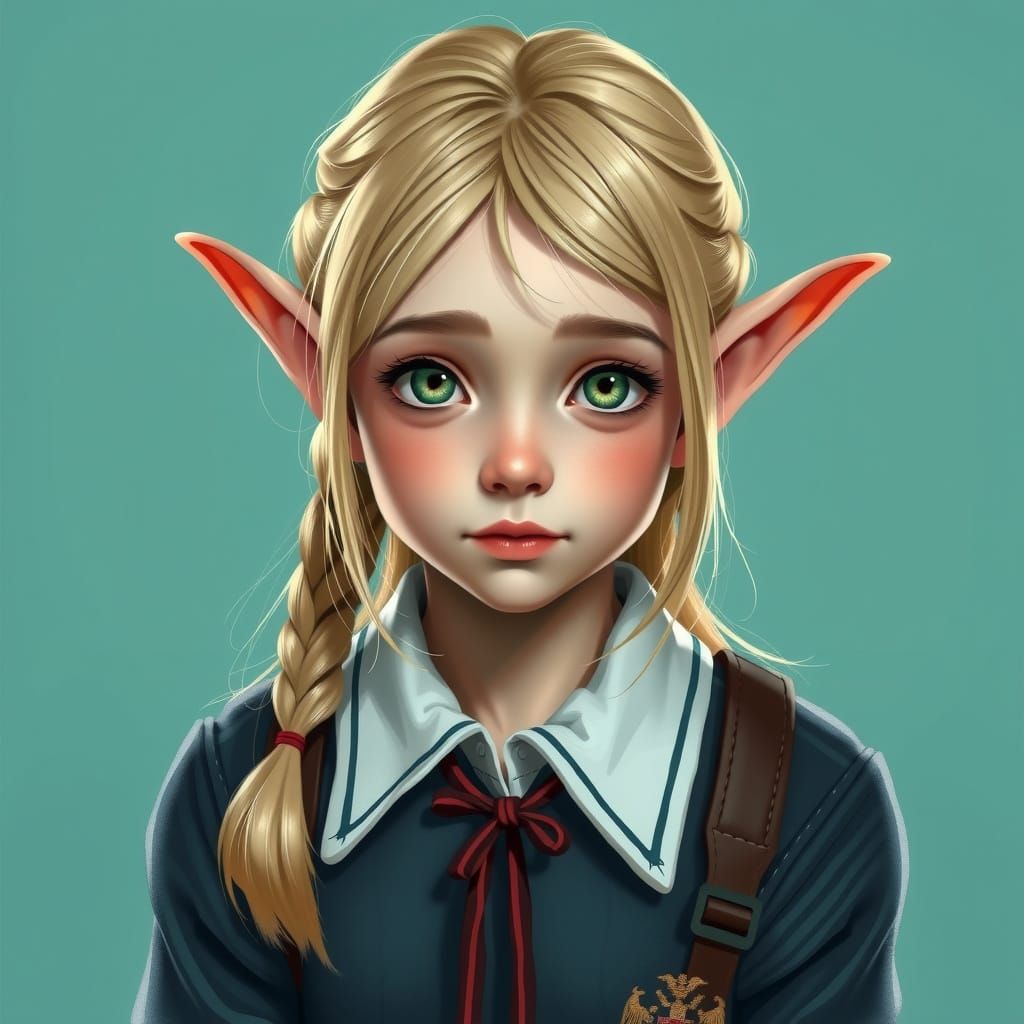 Elven Schoolgirl