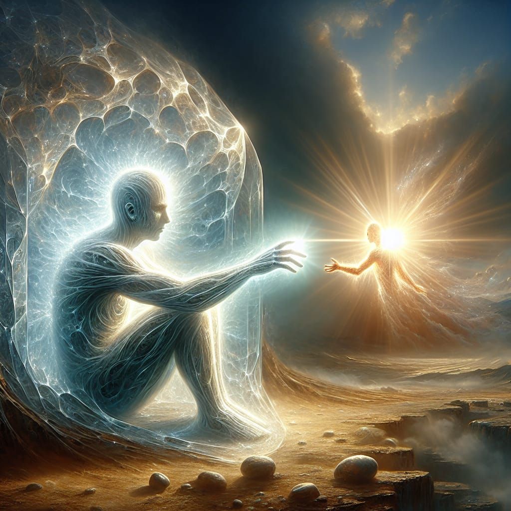 Crystalline Confinement: Hope and Freedom in Isolation