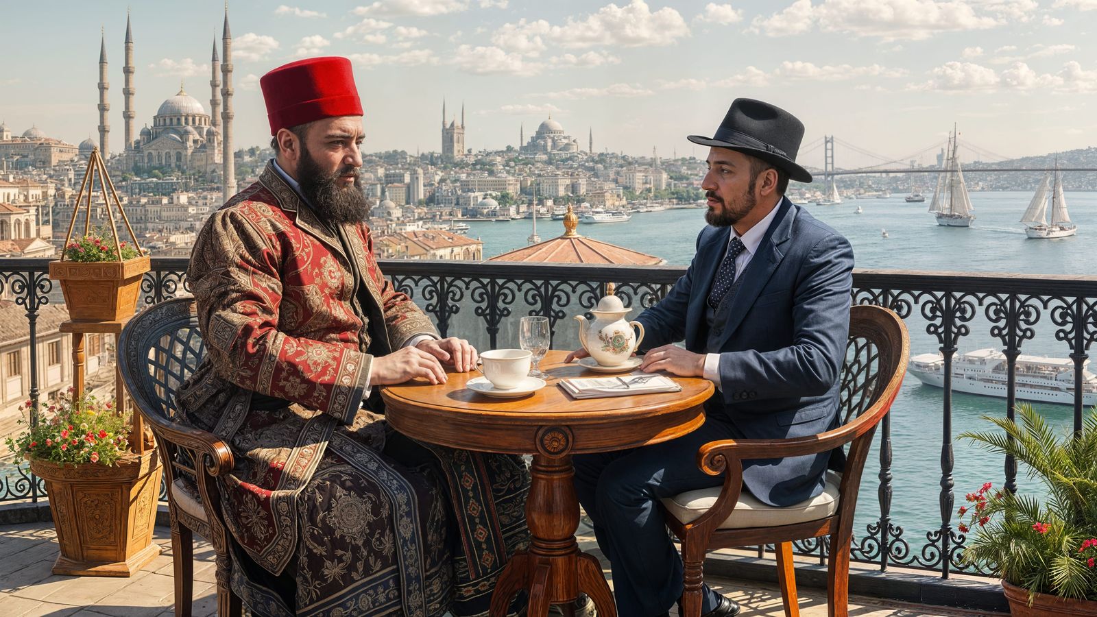 Historical Meeting on the Bosphorus, 1875