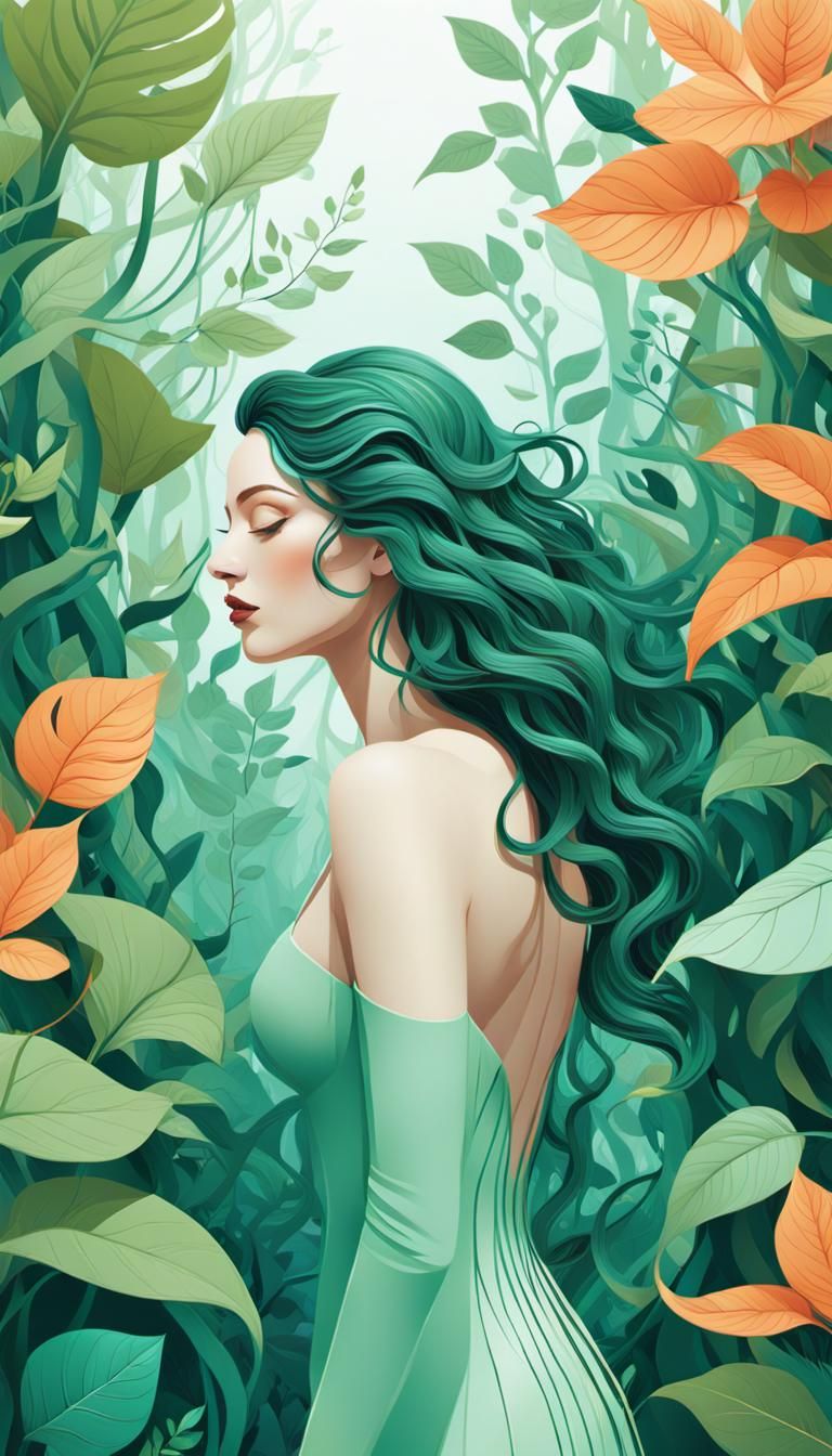 Whimsical Botanical Beauty in Nature