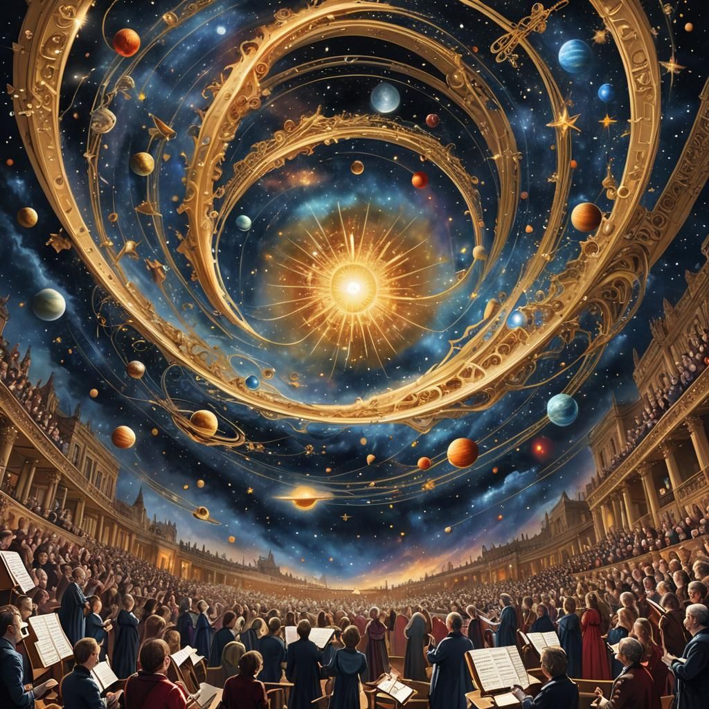 Haydn's Creation Concert Poster: Universe from Chaos