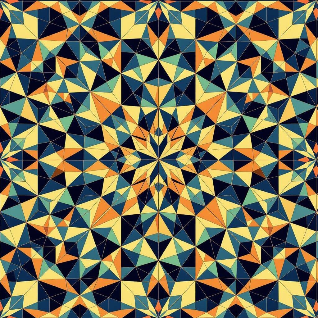 Geometric Tessellation Art