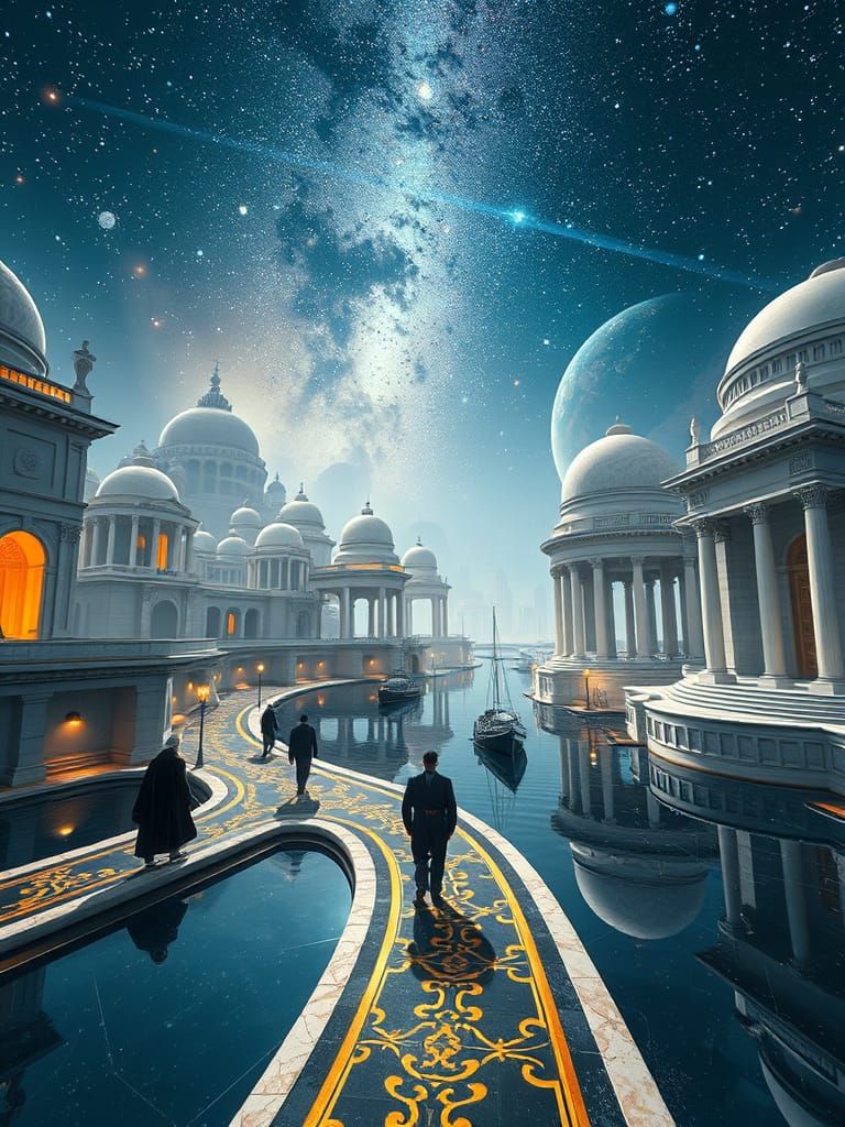 Scholars in an Alien City: Raypunk Masterpiece