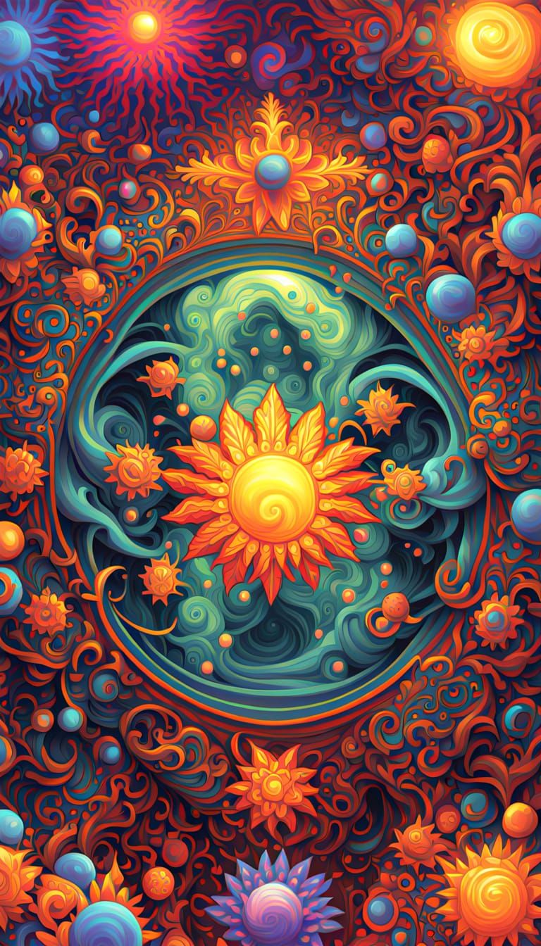 Modern AI Update of Bosch's Garden of Earthly Delights