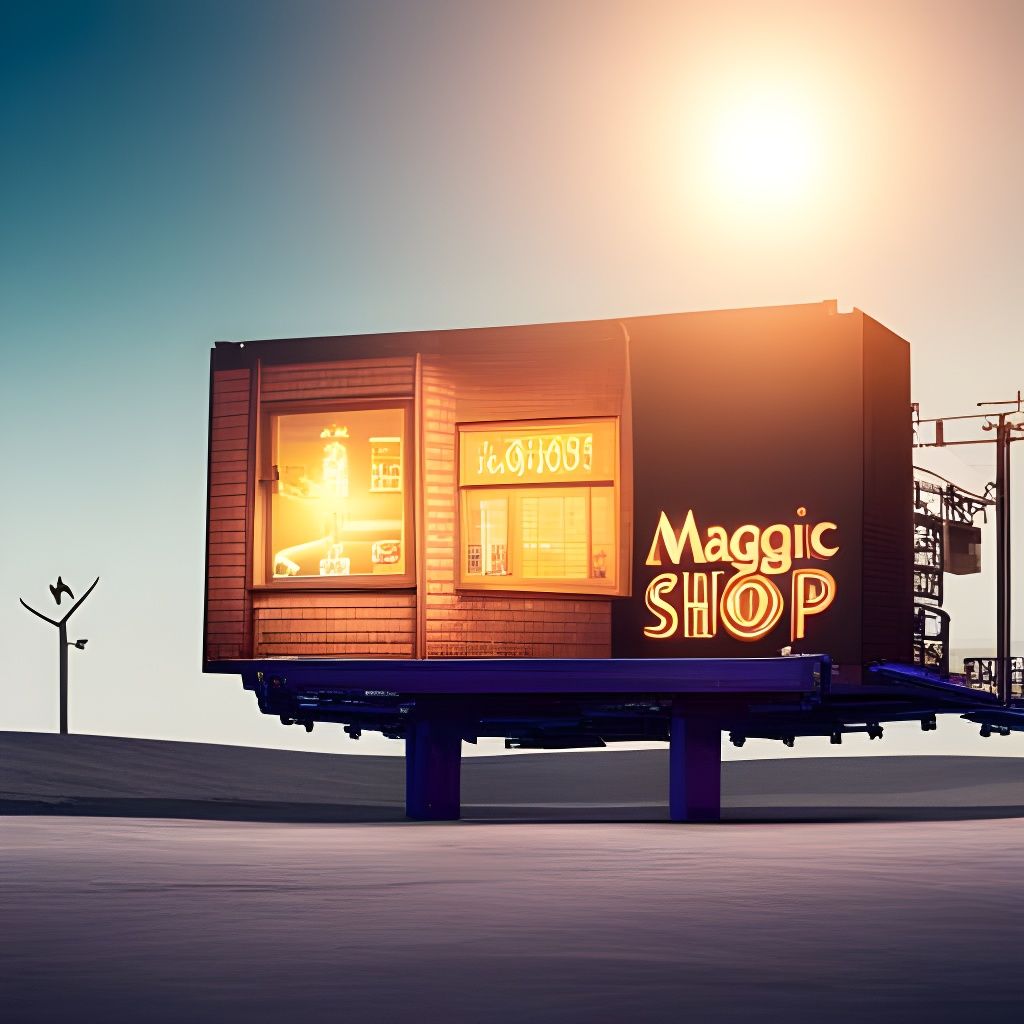 Magic Shop Billboard