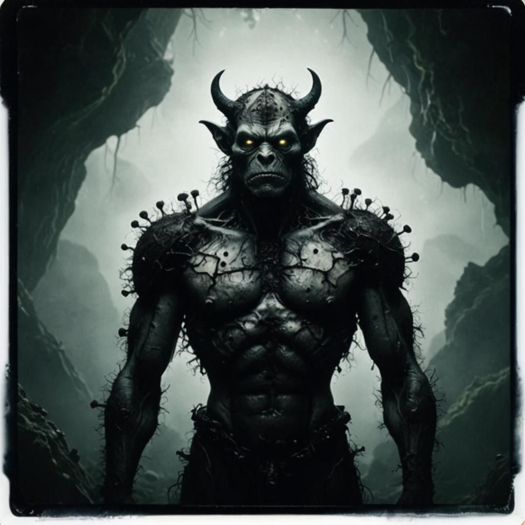 Orcneas Species in Black Metal Grimdark Style