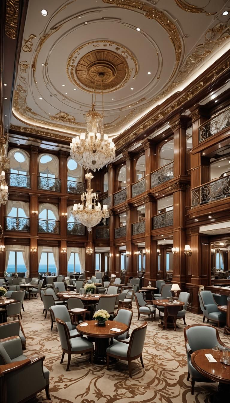Luxury Cruise Liner Interior: Professional Photography