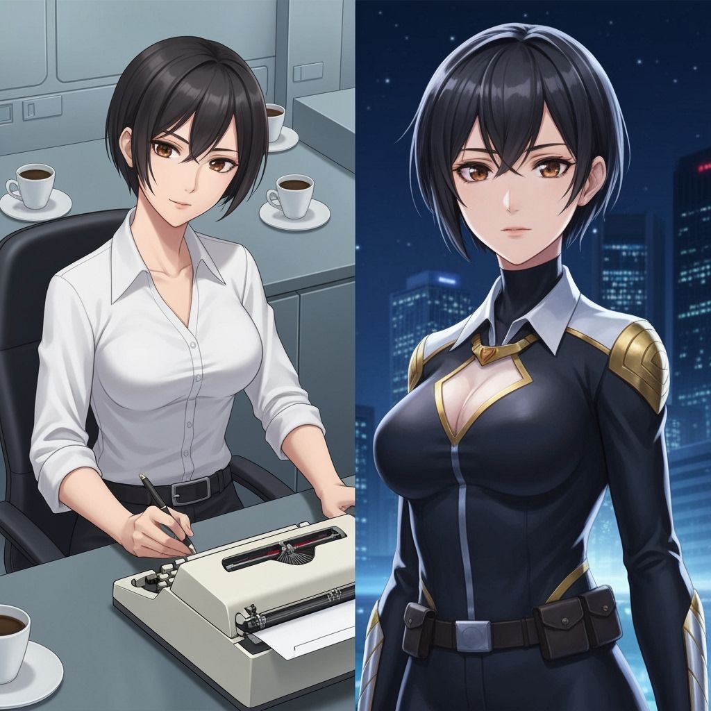 Anime Secretary by Day, Heroine by Night