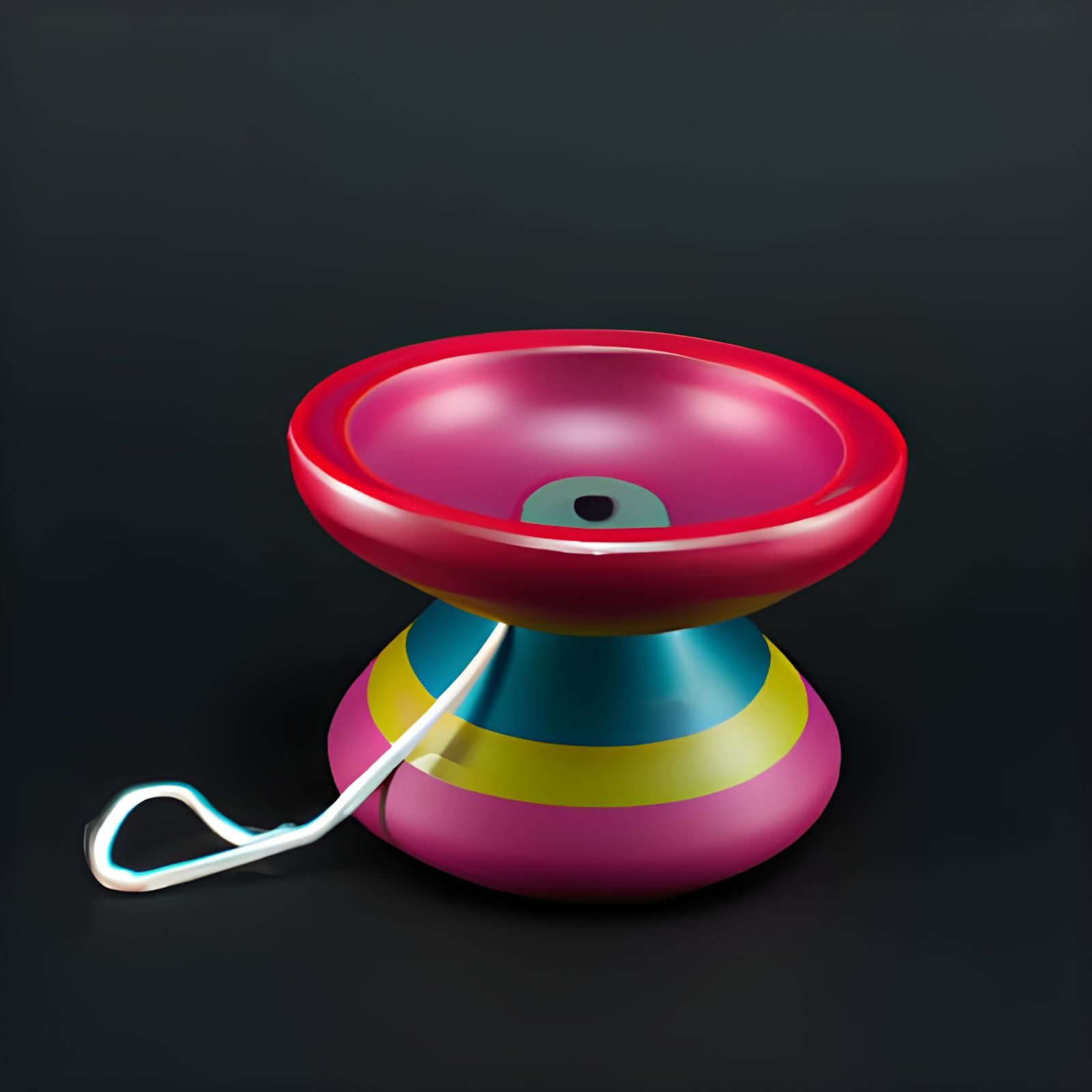 Image of a Classic Yo-Yo Toy