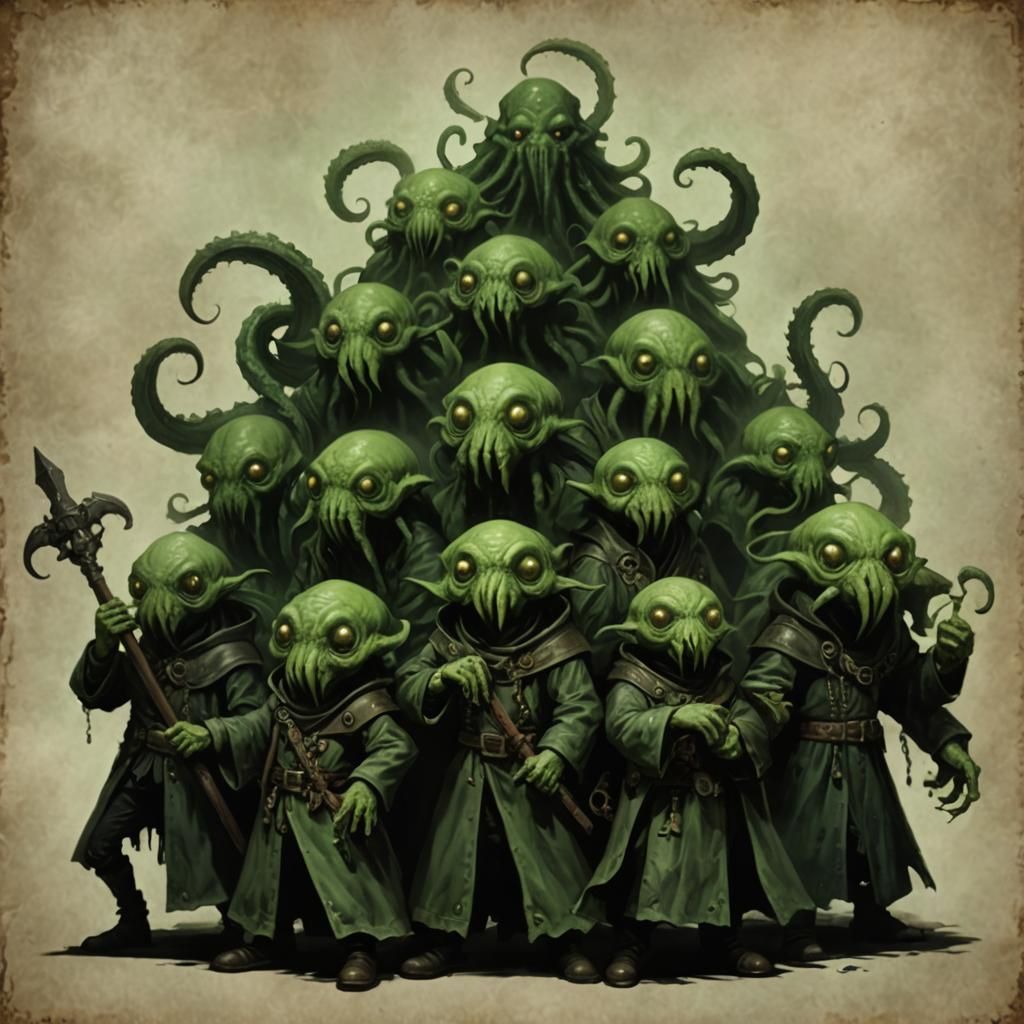 Cthulhu Cultists Invoke Ancient Deities