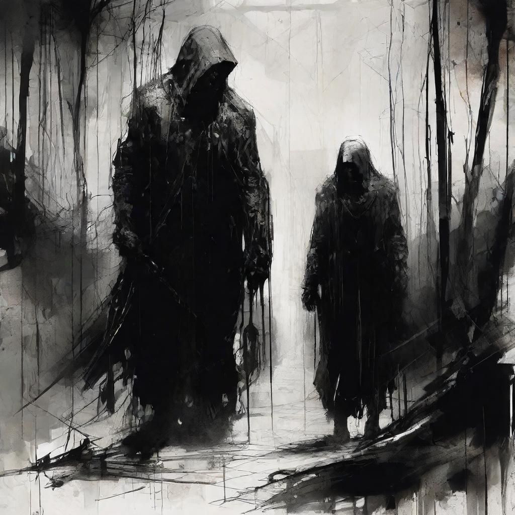 Souls Journey Through Shadowy Underworld