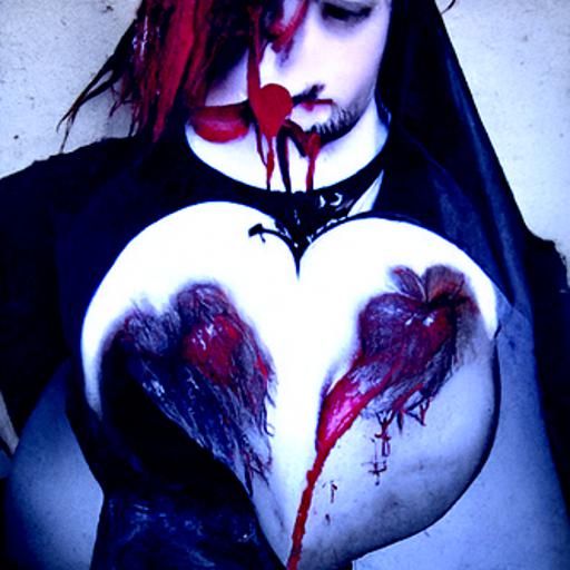 Bleeding Gothic Heart: A Symbol of Love