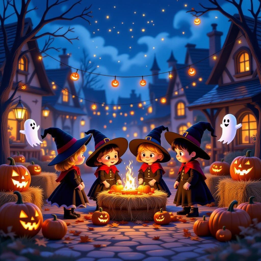 Nightmare Harvest Festival For Kids In Pixar Style