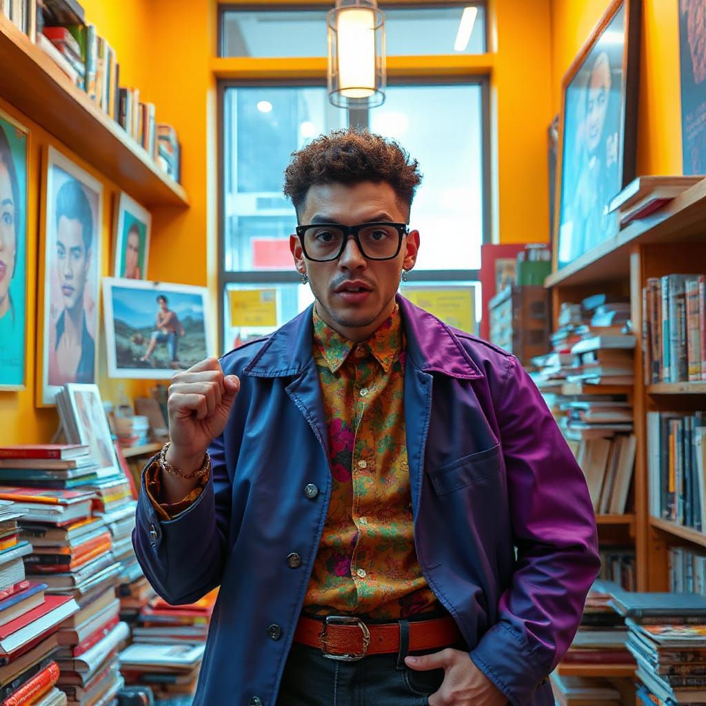 Confident Creator in a Whimsical World