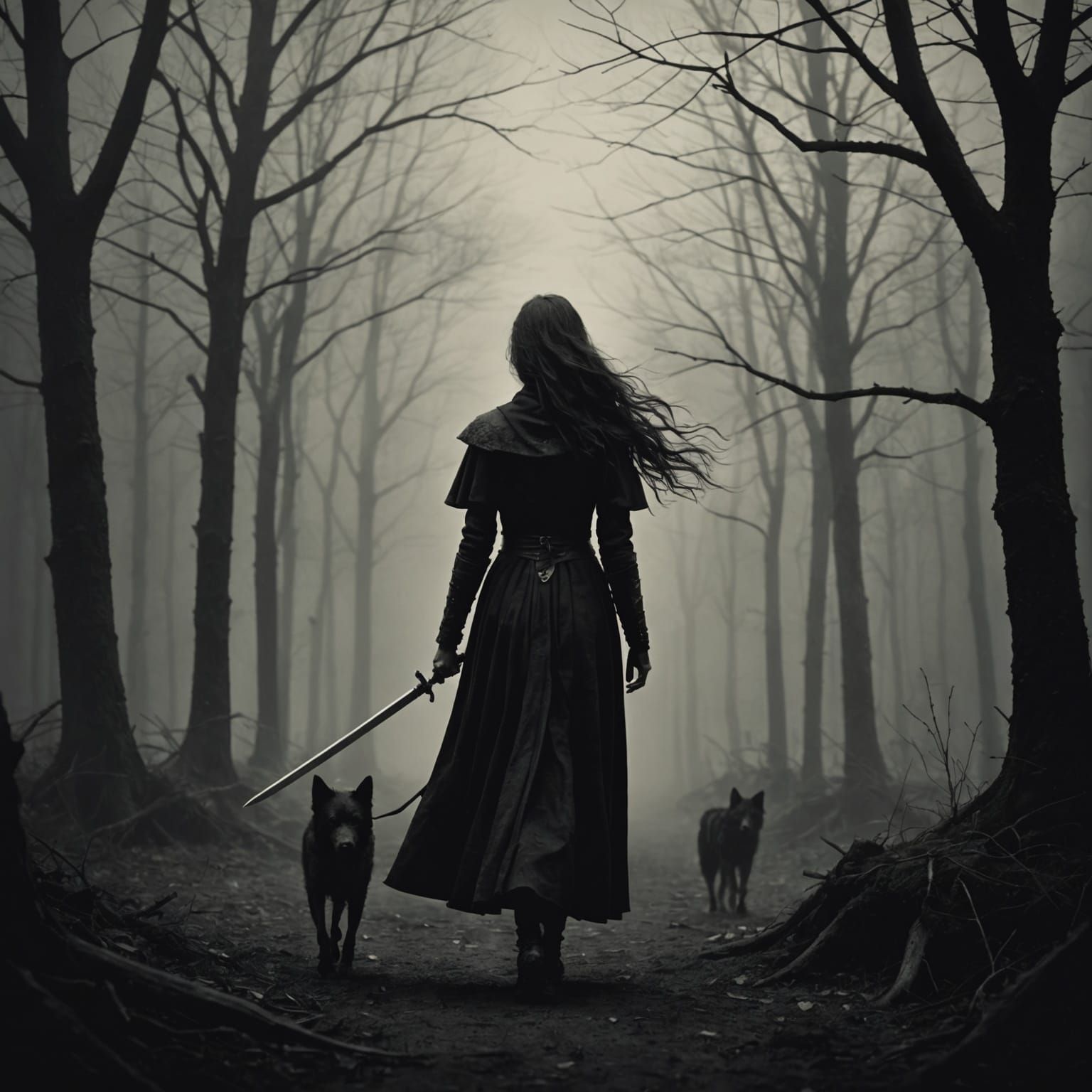 Eerie Grimdark Scene