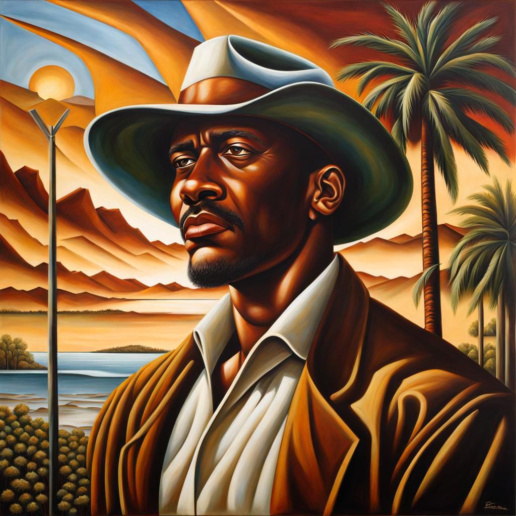 Evocative Scene in Fractured Joy Style