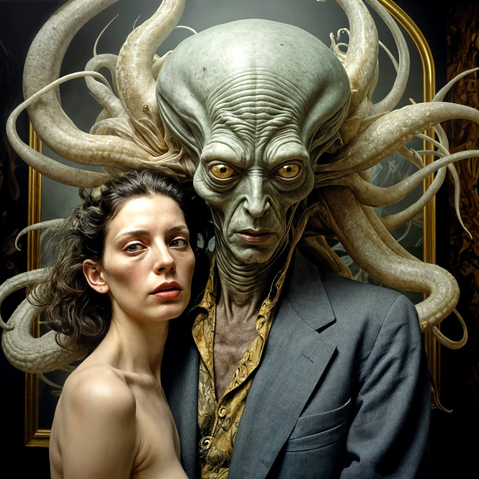 Exotic People and Bizarre Creatures in Hyperrealism