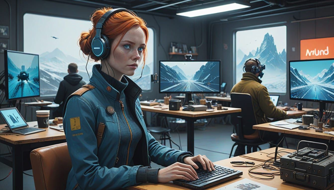 Women of Technology in Photorealistic Portraits