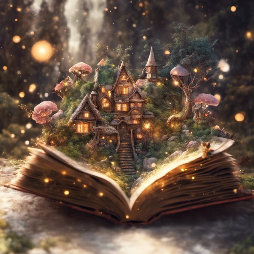 Fairyland Emerges from Magical Book