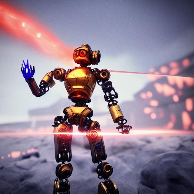 Epic Sci-Fi Battle: Cyborgs vs Aliens in 8K