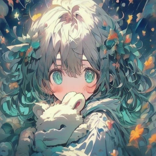 Red Riding Hood as Anime Girl