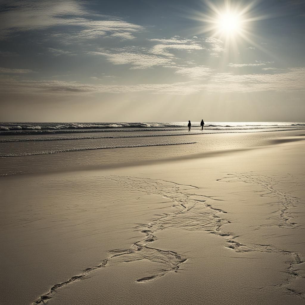 Divine Sunshine Beams Through Ethereal Clouds