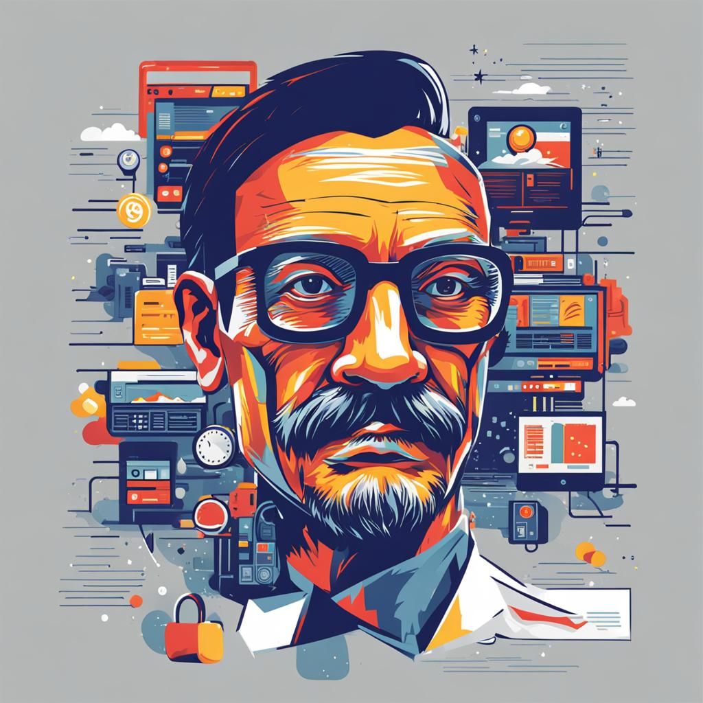 Abstract Image from 'Obliging Website Frequently' Prompt