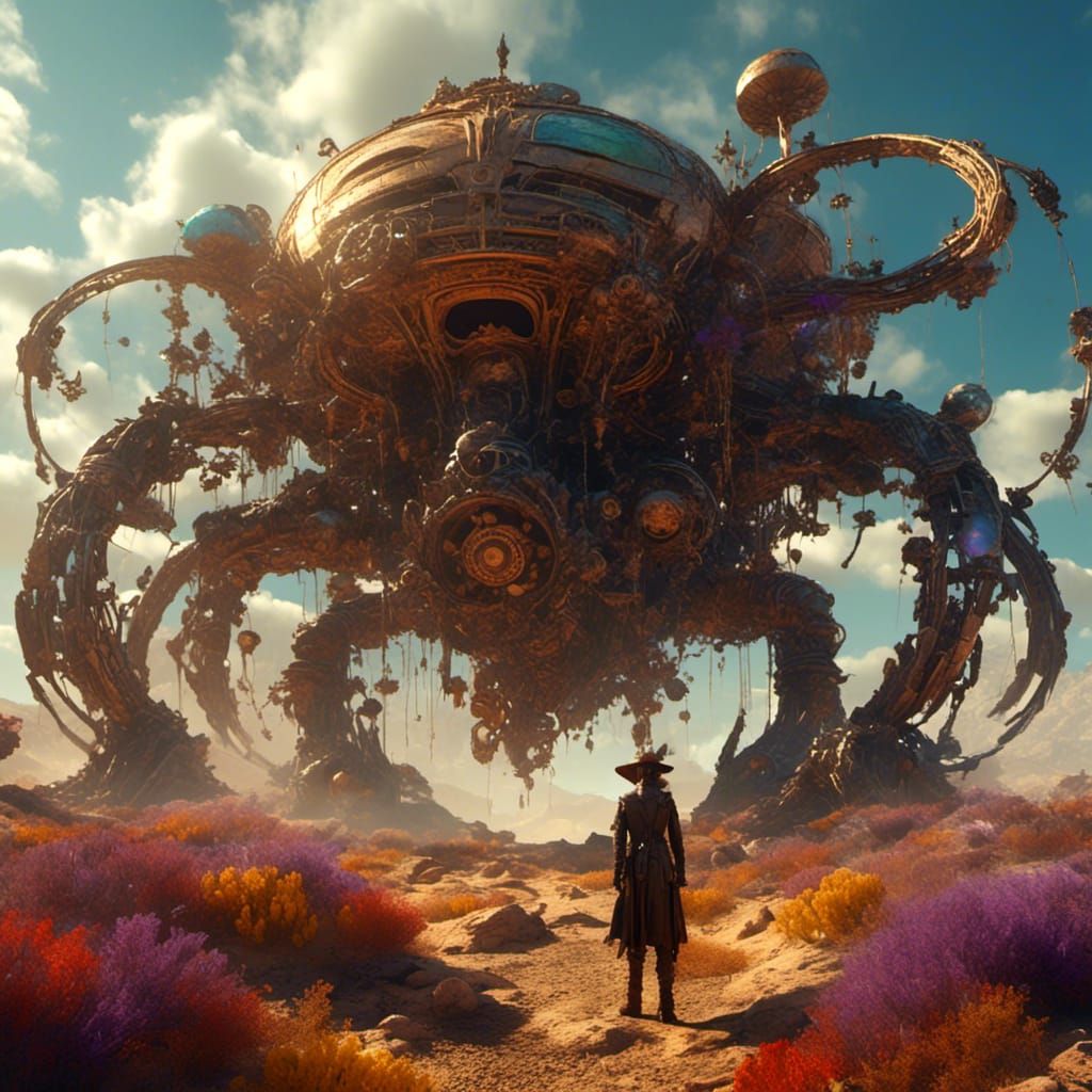 Soil sample collecting cyborg