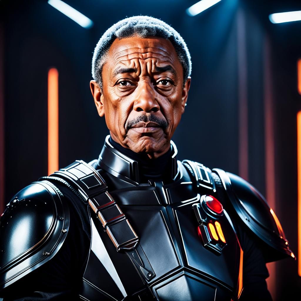 Moff Gideon in Mandalorian-Inspired Armor