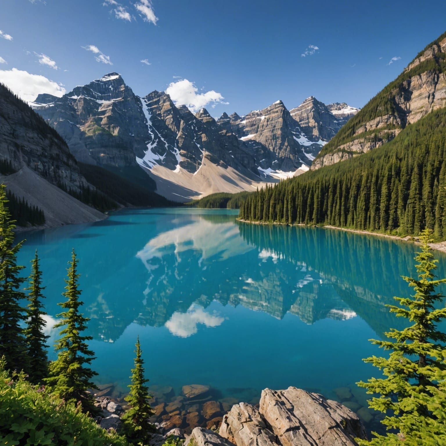 AI-Generated Image of Canada