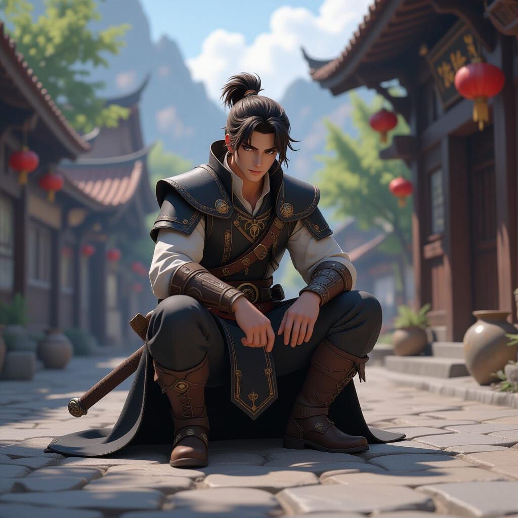 The Blacksmith’s Son in 3D Anime Art