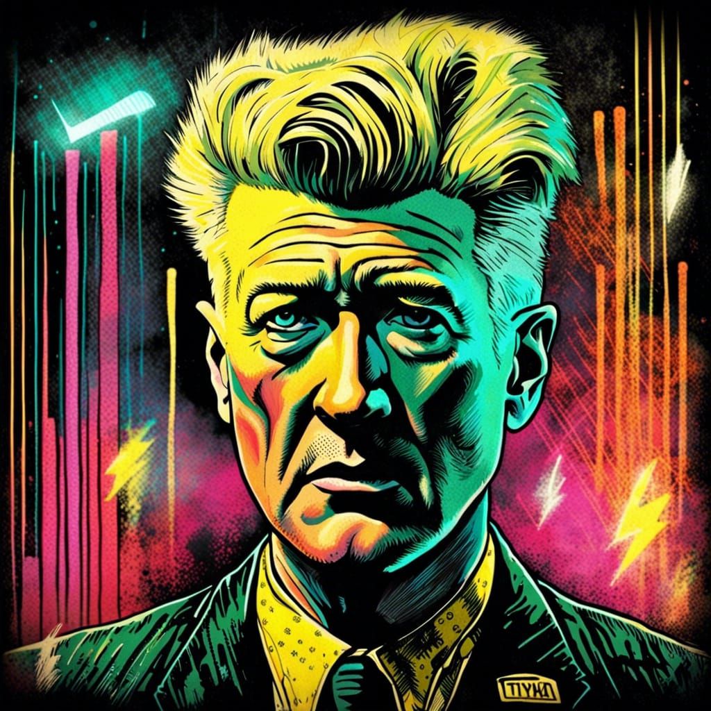 Taxi Driver in Film Noir Style