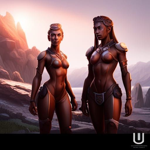 Grace and Lizzy: Future Adult Best Friends