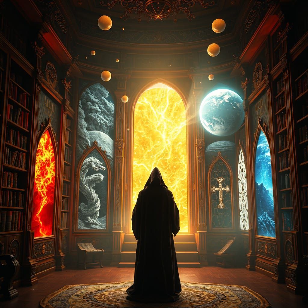 Ethereal Gateway to Six Mystic Realms